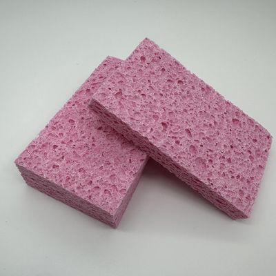 Gąbka do naczyń z naturalnej pulpy drzewnej - nieprzywierająca do oleju