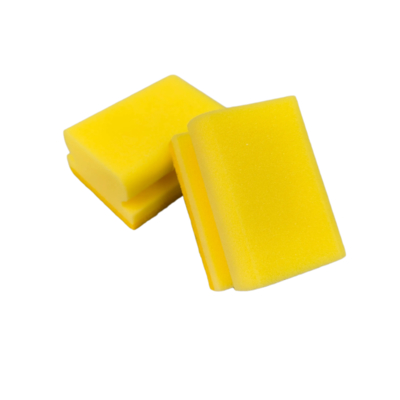 Suporte de personalização Limpeza de cozinha Esfinge de duas faces com esfinge quadrado Pad de limpeza e escova de pratos de limpeza