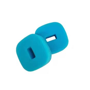 Quick-Snap Toilet Refill Head: Built-In Detergent, Soft Sponge & Non-Scratch.