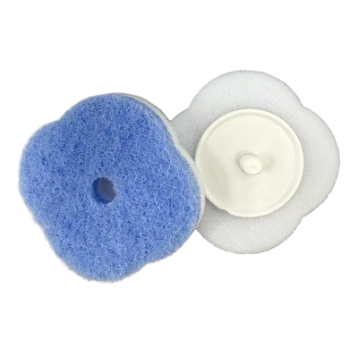 Disposable toilet brush head replacement pack, household daily cleaning tool