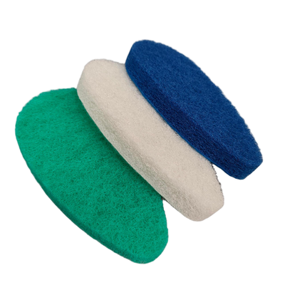 Replaceable household cleaning brush heads for bathroom bathtubs to remove stains.