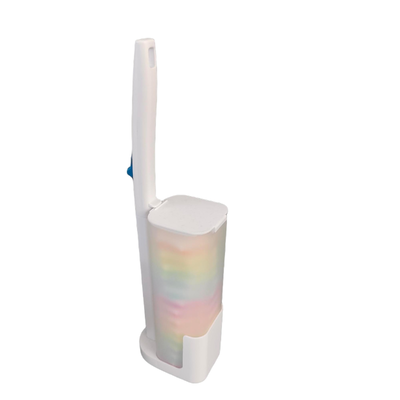 Disposable Toilet Brush Set Hygienic Bathroom Cleaning Tool with Replaceable Heads