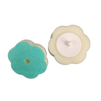 Disposable toilet brush replacement pack for bathroom cleaning and daily household use