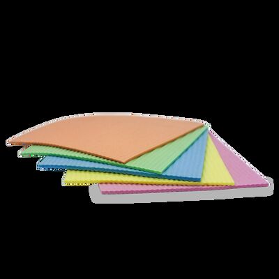 Customizable wood pulp cotton cleaning cloths for everyday kitchen cleaning.