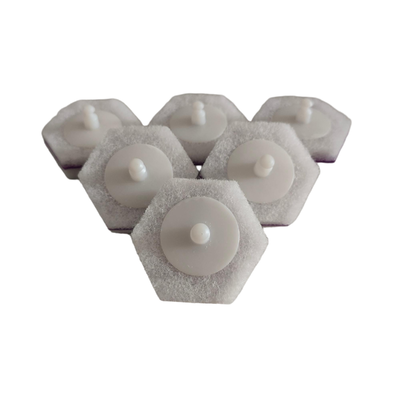Disposable Toilet Brush Heads – Built-In Cleaner, Powerful Scrubbing Action