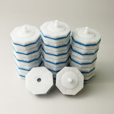 Snap-On Disposable Toilet Brush Heads – Built-In Cleaner for Hygiene