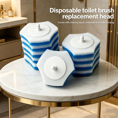 Corner-to-Corner Clean, Color Options, Ready in Seconds – Toilet Sponge Refills