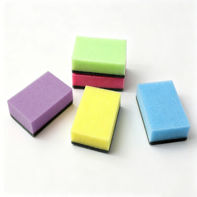 Dual-Sided Scrubber – Soft Sponge + Tough Scourer, Cleans All Cookware