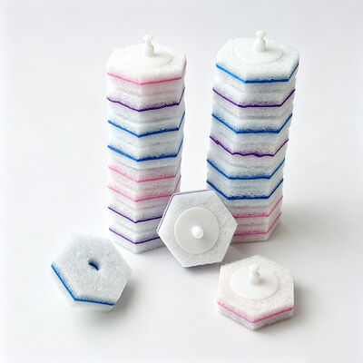 Disposable sponge replacement heads for toilet cleaning multiple styles available scented