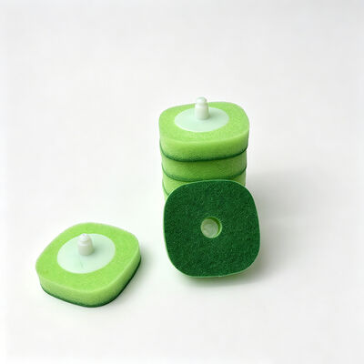 360° Bowl Coverage, Customizable Hues, Snap-and-Clean – Toilet Sponge Refills