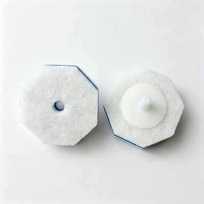 Disposable toilet brush sponge replacement heads sourced directly from manufacturers, offering a variety of options.