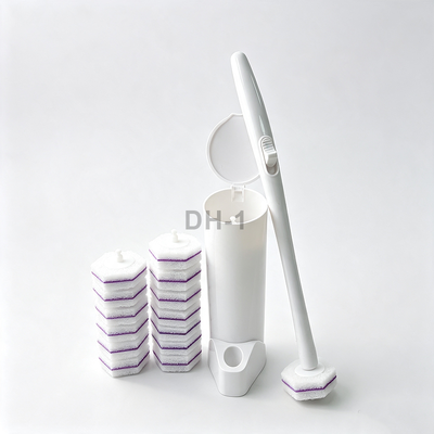 Wall-Mounted Storage, Dry & Wet Separation, Disposable Toilet Brush Set