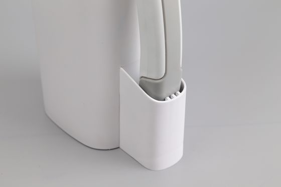 Complete Toilet Brush Kit: Includes Handle + Disposable Refill Heads for Fresh Cleaning.