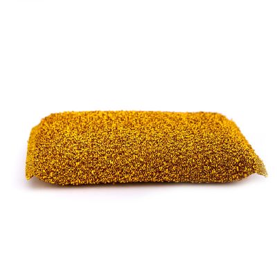 Durable PET Polyester Fabric Wrapped Sponge Kitchen Scrubber with High-Absorbency Sponge for Non-Scratch Scrubbing
