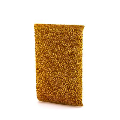 Escovador de limpeza de cozinha anticorrosivo Escovador de esponja de cozinha de microfibra 12,5*9*2cm