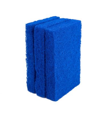 Zero-Scratch Scourer Pad: Removes Lime Scale Effectively Without Damaging Surfaces.