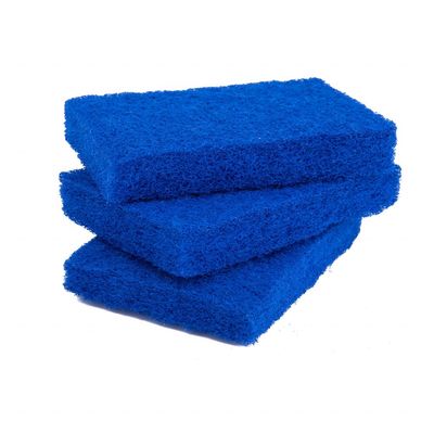 Zero-Scratch Scourer Pad: Removes Lime Scale Effectively Without Damaging Surfaces.