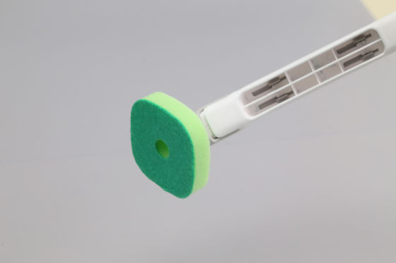 Cabeça de silicone escova de banheiro descartável Esfregueira de banheiro descartável conveniente