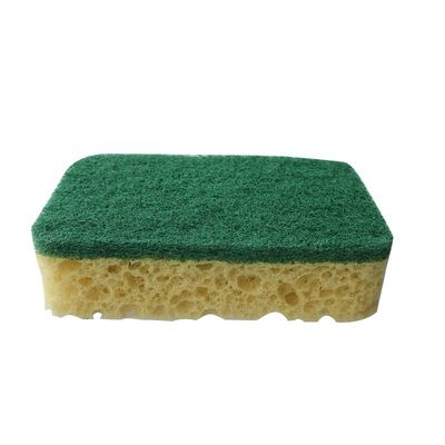 Özel Mutfak Süngeri PU Poliester Temizleme Yastığı 11x7x3cm