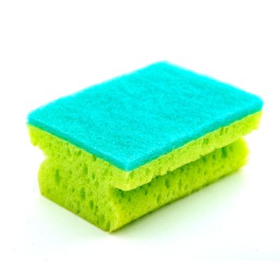 長方形キッチンクリーニングスポンジたわし 6色