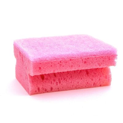 長方形キッチンクリーニングスポンジたわし 6色
