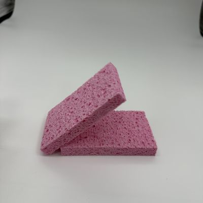 Gąbka do naczyń z naturalnej pulpy drzewnej - nieprzywierająca do oleju