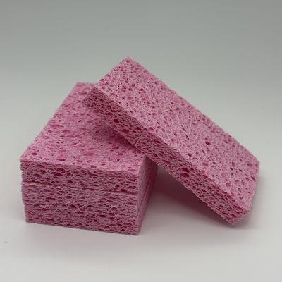 Gąbka do naczyń z naturalnej pulpy drzewnej - nieprzywierająca do oleju