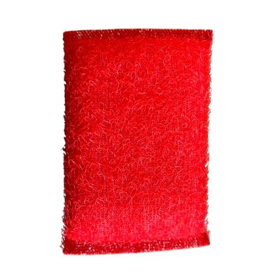Éponge à épluchage polyester à haute densité multicolore 4x4 pouces