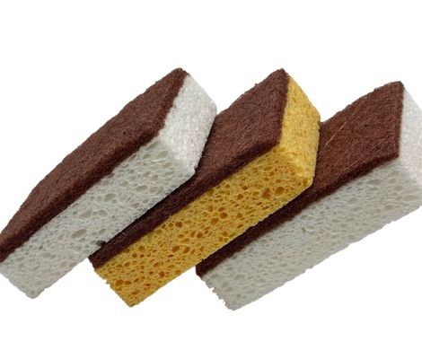 Naturalne gąbki z pulpy drewnianej do misek antyprzylepiących