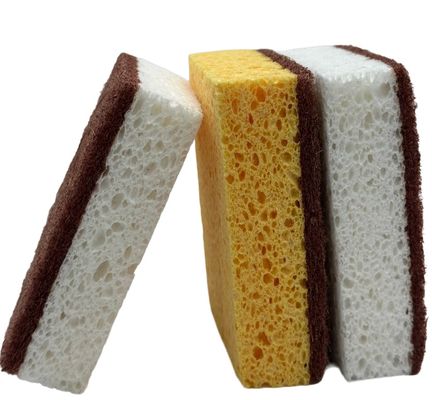 Naturalne gąbki z pulpy drewnianej do misek antyprzylepiących
