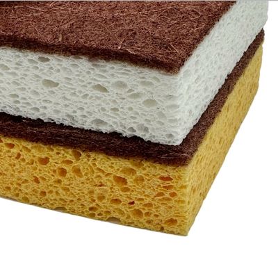 Naturalne gąbki z pulpy drewnianej do misek antyprzylepiących