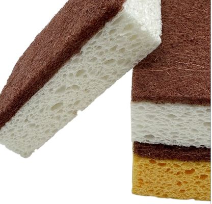Naturalne gąbki z pulpy drewnianej do misek antyprzylepiących