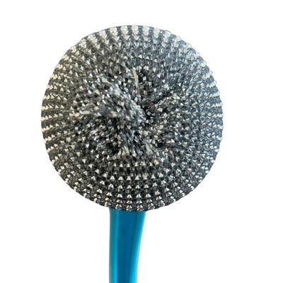 Escova de Limpeza de Aço Inoxidável com Cabo Ergonômico