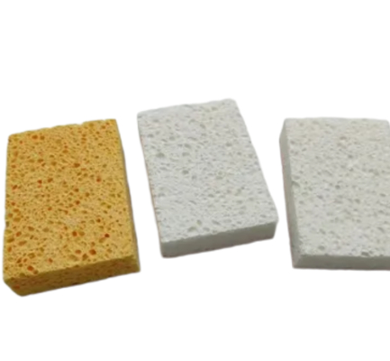 ฟองน้ำจากเยื่อไม้ Eco Wood Pulp สำหรับทำความสะอาดห้องครัว ซึมซับดีเยี่ยม ย่อยสลายได้