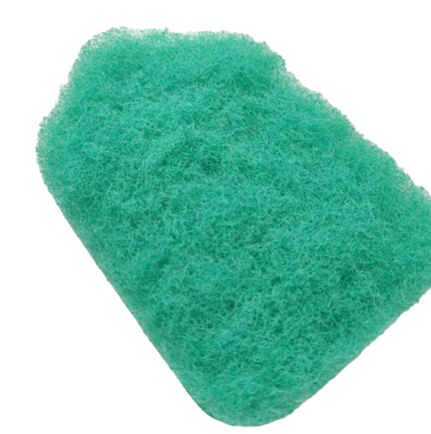 Groen schoonmaakblok van nylon - milieuvriendelijk en elastisch