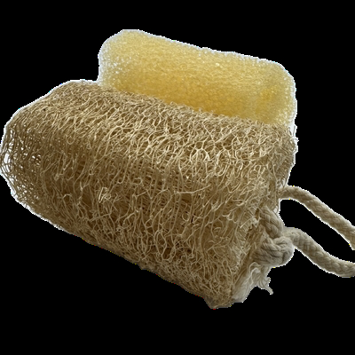Fitas naturais de Loofah para fabricação de sabão de tamanho personalizado 10-17cm