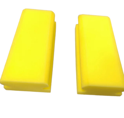 Kuning Genggam Jalur Panjang Spons Cuci Mobil Absorpsi Tinggi Efek pembersih yang baik Produk tahan lama Untuk penggunaan mobil