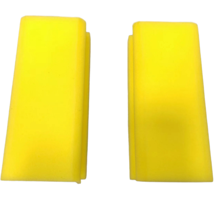Kuning Genggam Jalur Panjang Spons Cuci Mobil Absorpsi Tinggi Efek pembersih yang baik Produk tahan lama Untuk penggunaan mobil