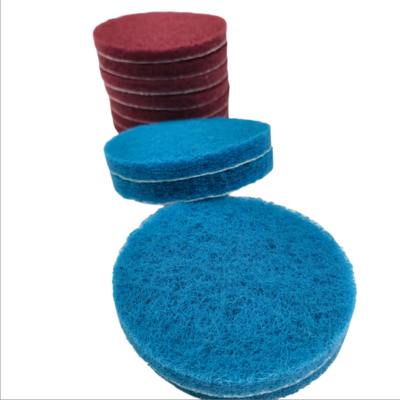 Nettoyage industriel de cuisine Polissage de nylon diamant Abrasif fil de brosse Tissu en peluche Nettoyage pour personnalisation