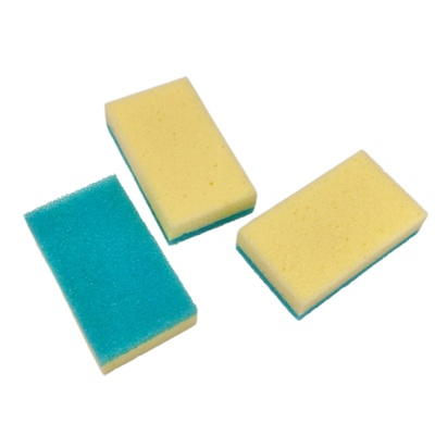 Escova de limpeza para uso doméstico com filtragem de algodão sensível à temperatura e design de dois lados feita de poliéster ou nylon