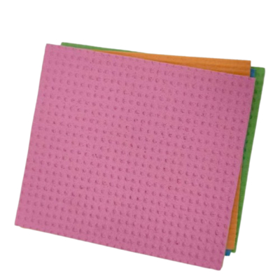 20x18cm Sustainable Cellulose Sponge Cloths for Kitchen Cleaning