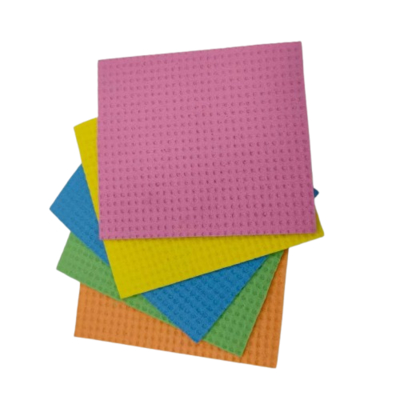 20x18cm Sustainable Cellulose Sponge Cloths for Kitchen Cleaning