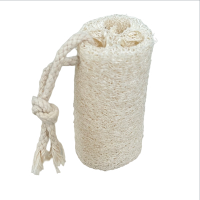 Natural Loofah Dish Sponge 10cm Eco-Friendly Kitchen Scrubber