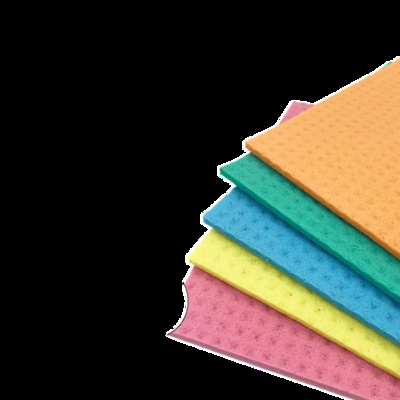 Eco Friendly Cellulose Sponge Cloths For Kitchen Cleaning Polishing