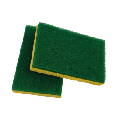 Wood Pulp Cotton Dish Sponge 100x60x50mm Eco-Friendly Kitchen Cleaning