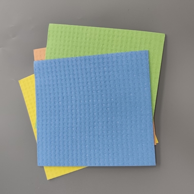 20x18cm Sustainable Dry Cellulose Sponge Cloths for Kitchen