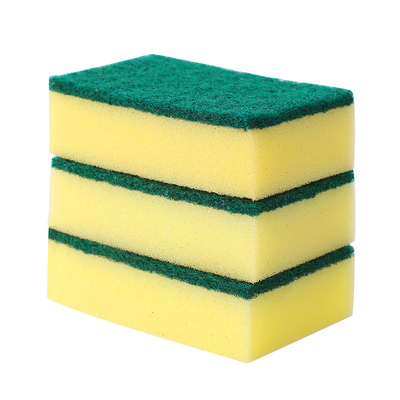 Double-Sided Kitchen Sponge 110x80x20mm High-Density Scouring Pad