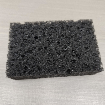 80x50x30mm Black Car Wash Sponge - Powerful Cleaning & Scratch Reduction