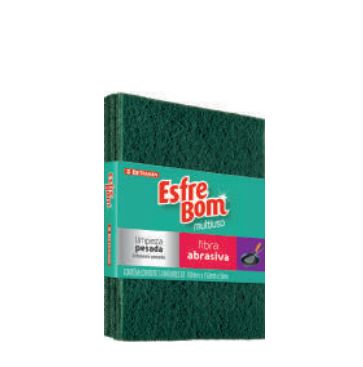 Green Polyester Scouring Sponge Pad Strong And Durable Quick Drying Cleaning Pad For Non-Stick Cookware And Stainless Steel