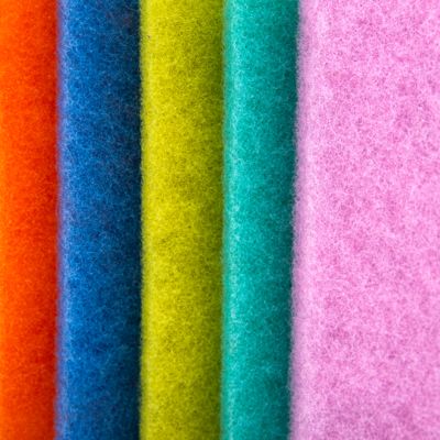 Colorful Tough Scouring Sponge Pad for Long-Lasting Quick-Dry Cleaning on Non-Stick Cookware and Stainless Steel